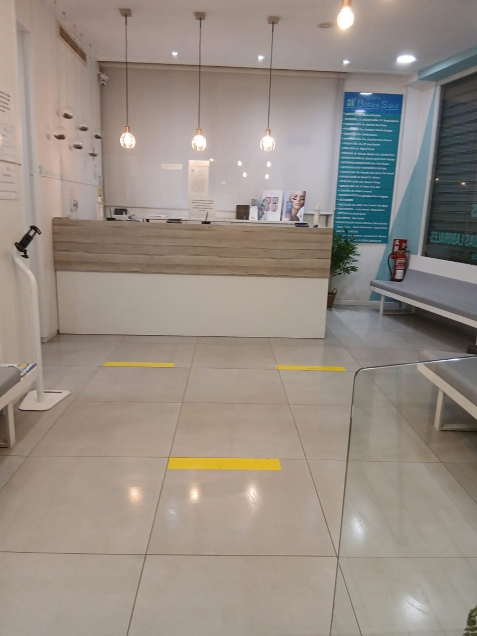 Oficina lista tras la limpieza